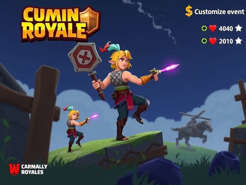 Cumin Warrior Royale gameplay screenshot